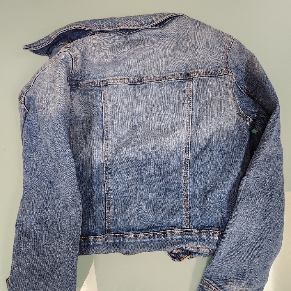 Old Navy Girls Denim Jacket - Picture 2 of 3
